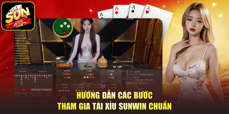 Hướng dẫn các bước tham gia tài xỉu sunwin chuẩn