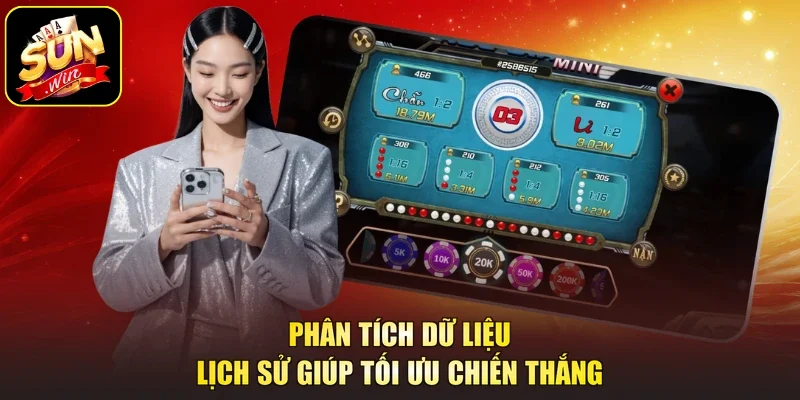 Phân tích dữ liệu lịch sử giúp tối ưu chiến thắng